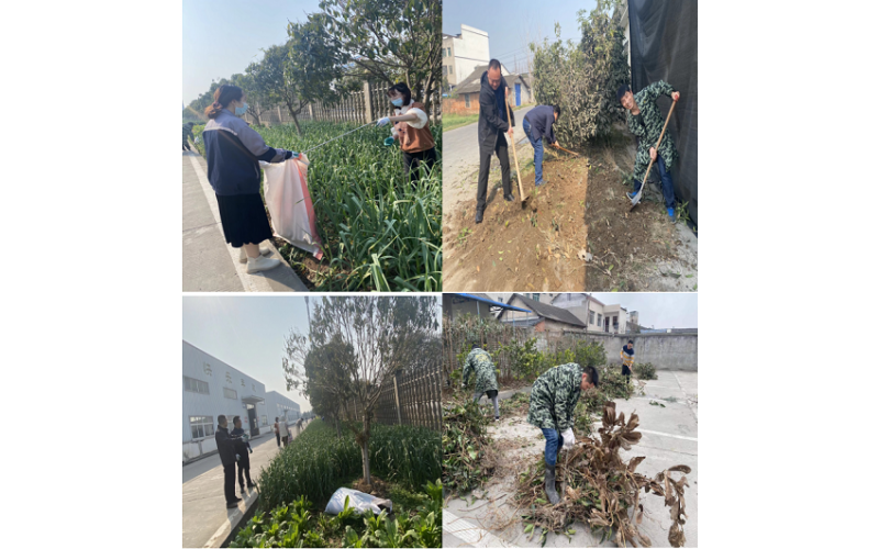 最是一年春光好，植树添绿正当时